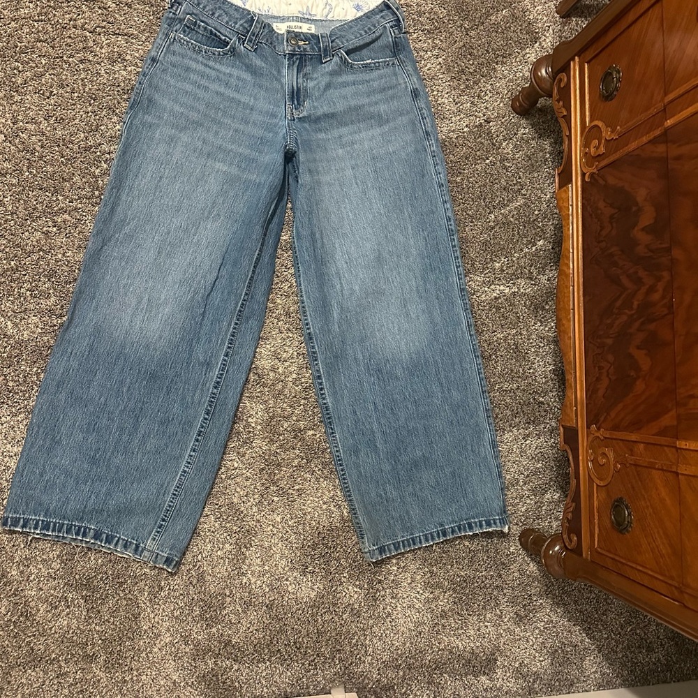 Hollister Light Blue Flare Jeans